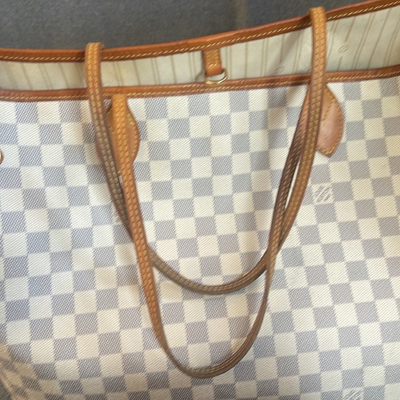 Authentic Louis Vuitton Neverfull GM Damier Azur - Picture 8 of 16